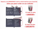 Thomson n14i3-16bk512 batteria per computer portatile, originale batteria per n14i3-16bk512 notebook