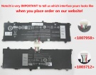 Dell venue 11 pro 7140 tablet batteria per computer portatile, originale batteria per venue 11 pro 7