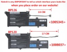 Pc-vp-bp120 batterie, pc-vp-bp120 11.52V originale qualità batteria per nec computer portatile