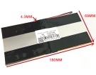 4369180 batterie, 4369180 3.7V originale batteria per other computer portatile