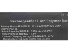 Aec5079126-2s1p-n batterie, aec5079126-2s1p-n 7.6V originale batteria per rtdpart computer portatile