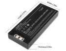 022-000064-00 batterie, 022-000064-00 14.8V medico batterie per comen
