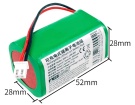 S04-li-148-800 batterie, s04-li-148-800 14.8V robot batterie per ecovacs